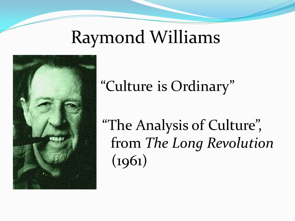 Raymond Williams 